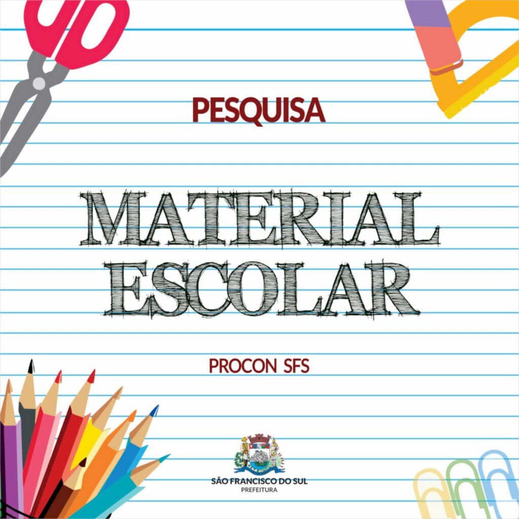 Procon divulga pesquisa de preço de material escolar 2022