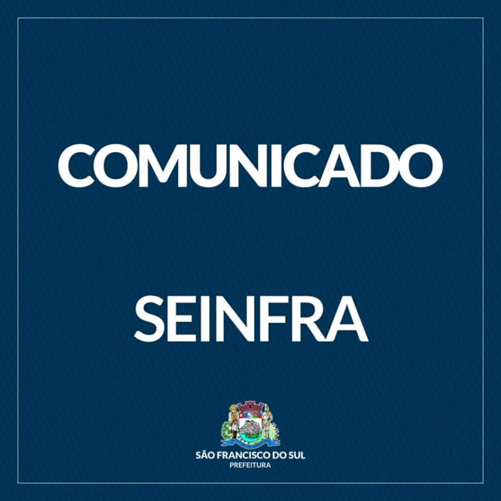 Comunicado da Prefeitura