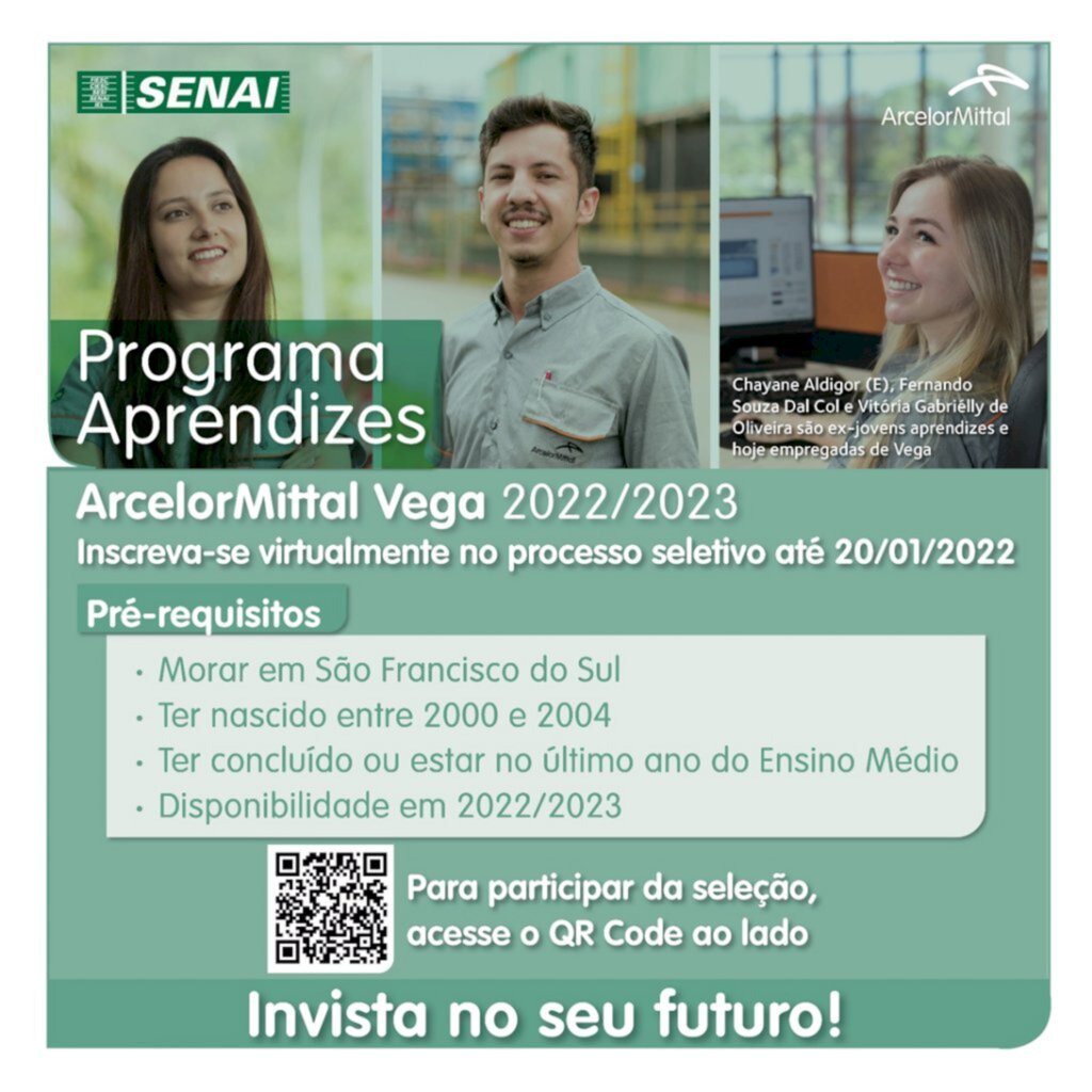 Programa de Aprendizes da ArcelorMittal