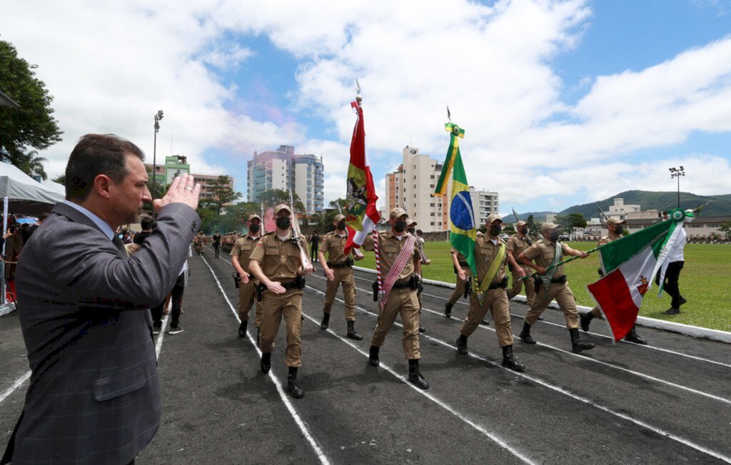 Segurança de Santa Catarina é reforçada com mais 531 novos policiais militares