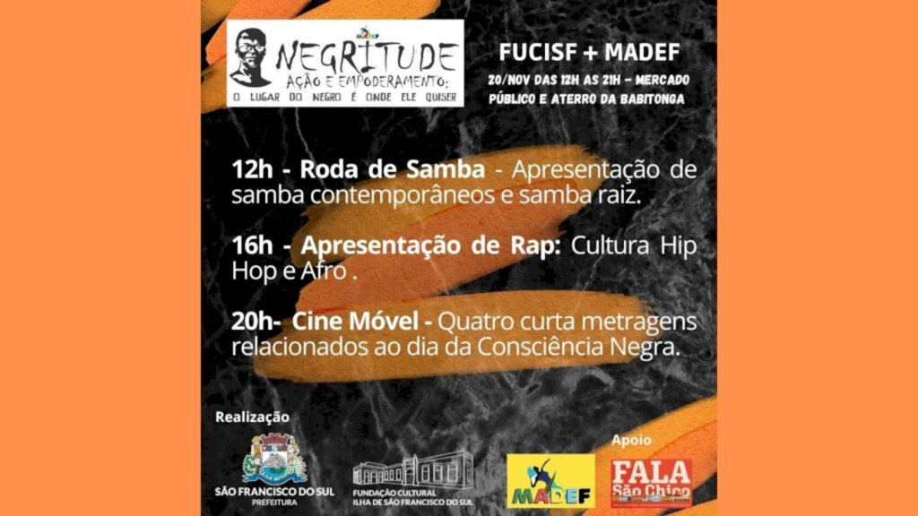 Programação semana da Consciência Negra