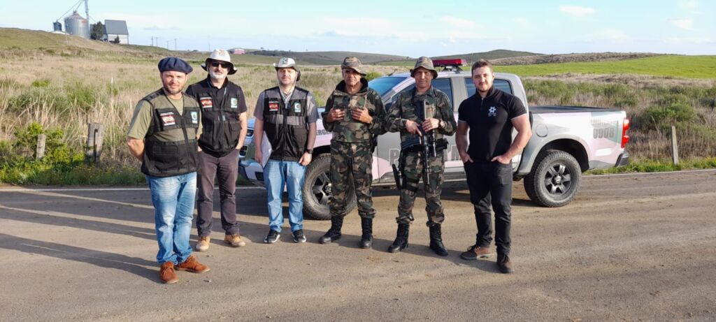 Polícia Militar Ambiental faz fiscalização na Coxilha Rica