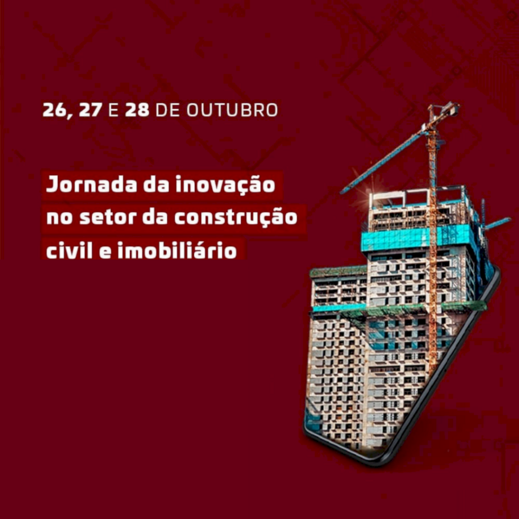 Evento gratuito aborda as inovações no setor da construção civil e imobiliário