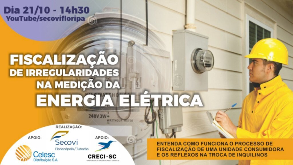 Celesc firma parceria com Secovi para atender ao setor imobiliário do estado