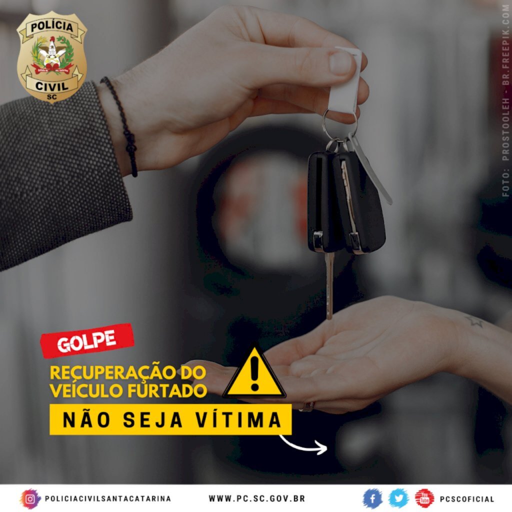 Prevenção: confira dicas contra o golpe do veículo furtado