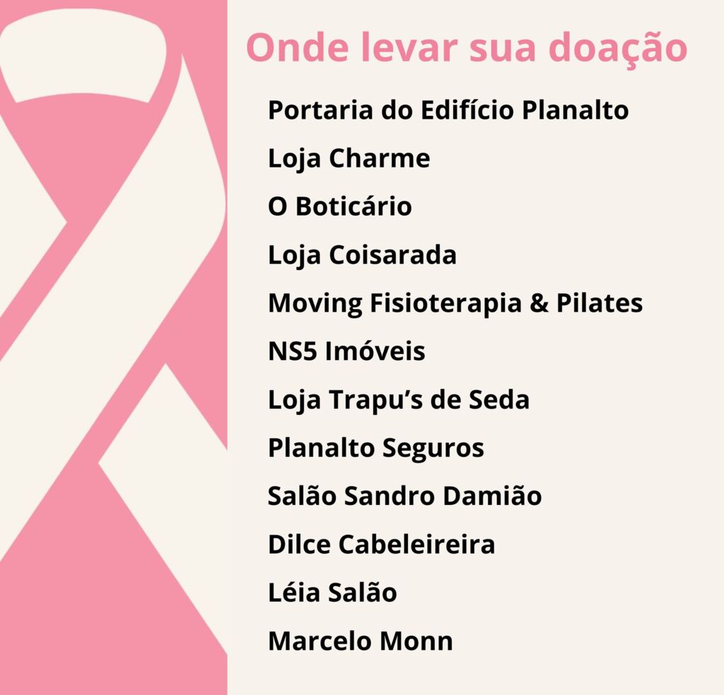 Bazar Desapega Rosa aguarda doações