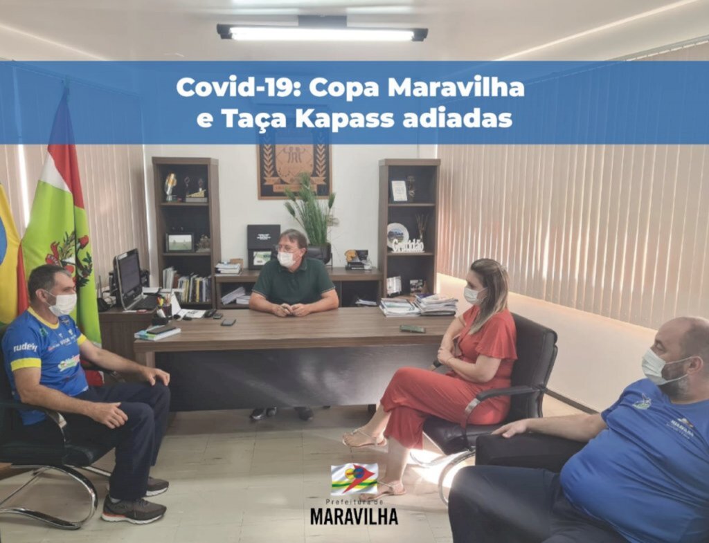 Copa Maravilha e Taça Kapass são adiadas