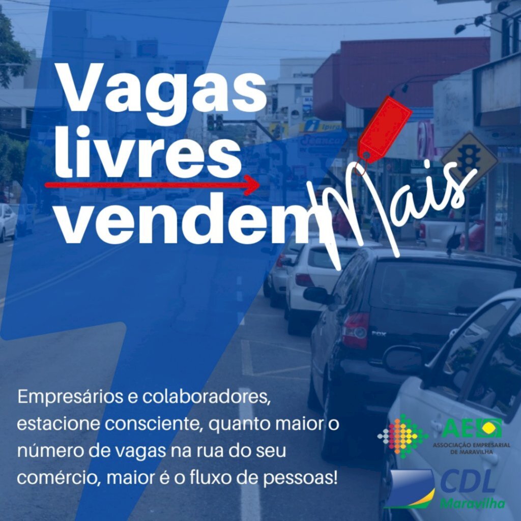 Empresários e comerciantes aderem a campanha por vagas livres