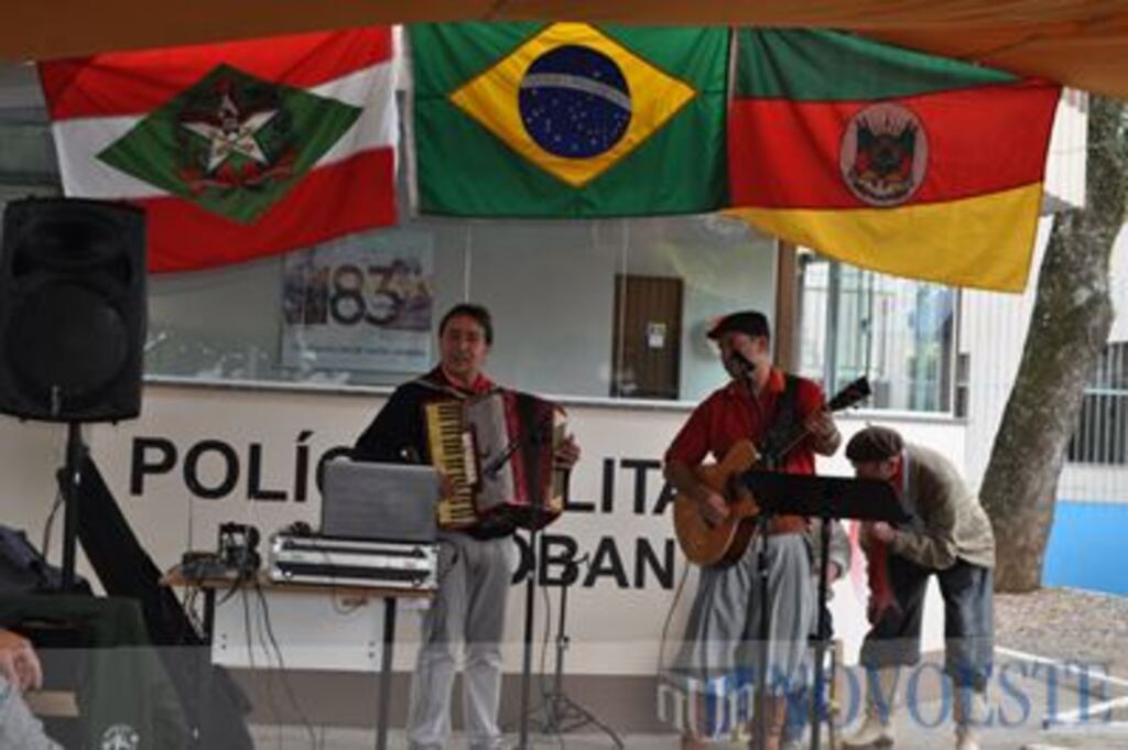 Evento cultural foi realizada na Base Koban