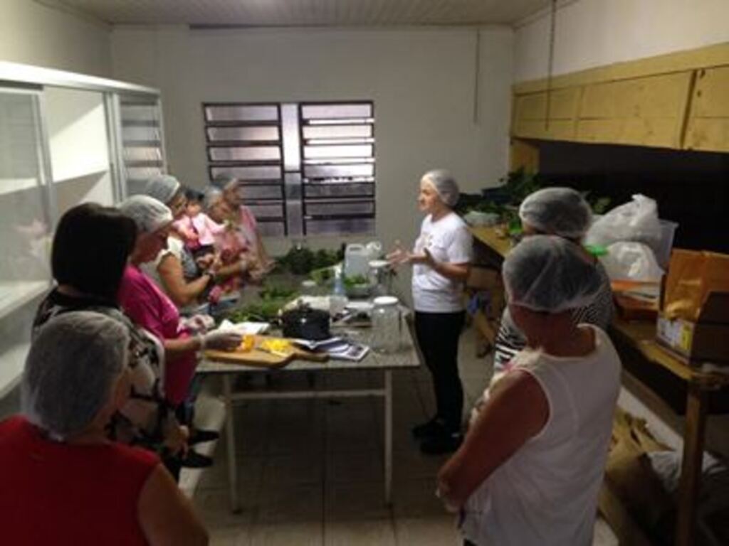 Oficina de plantas medicinais ensina produções