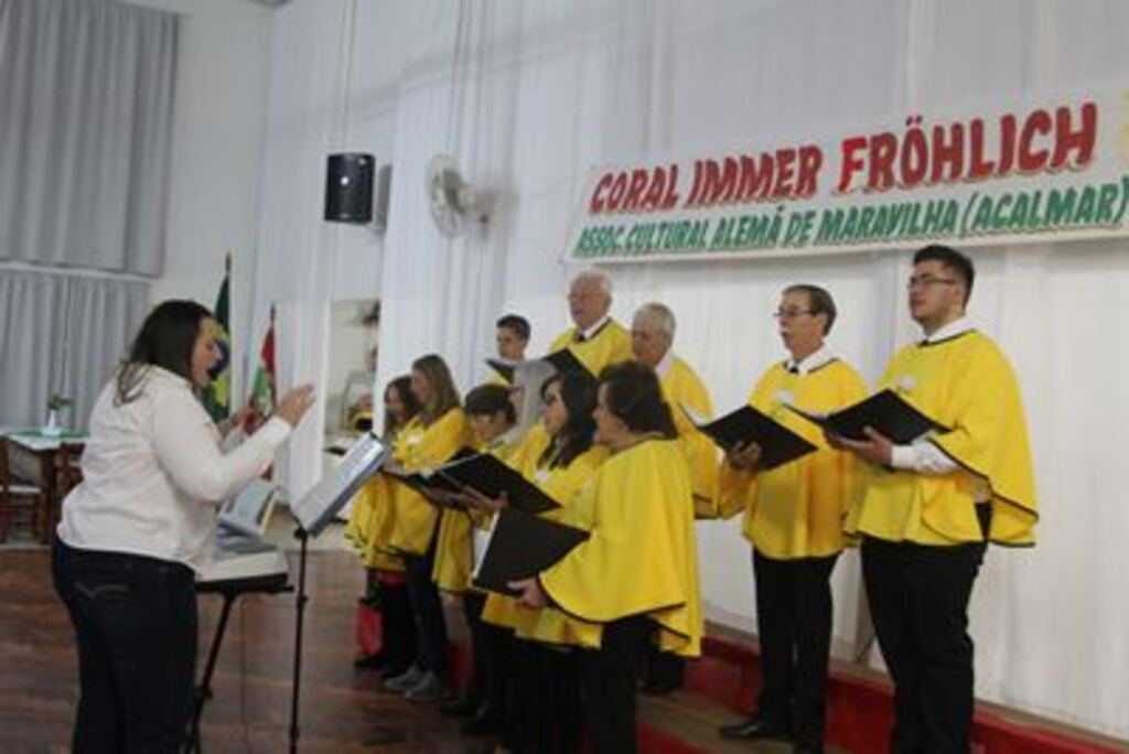 Coralistas protagonizam evento em Maravilha