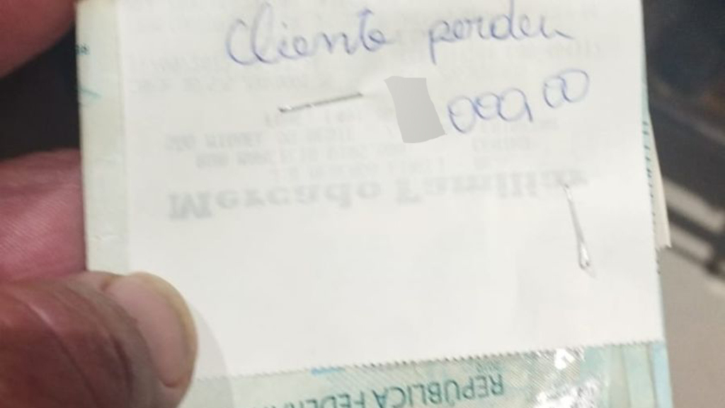 Cliente perde dinheiro em supermercado de São Miguel do Oeste