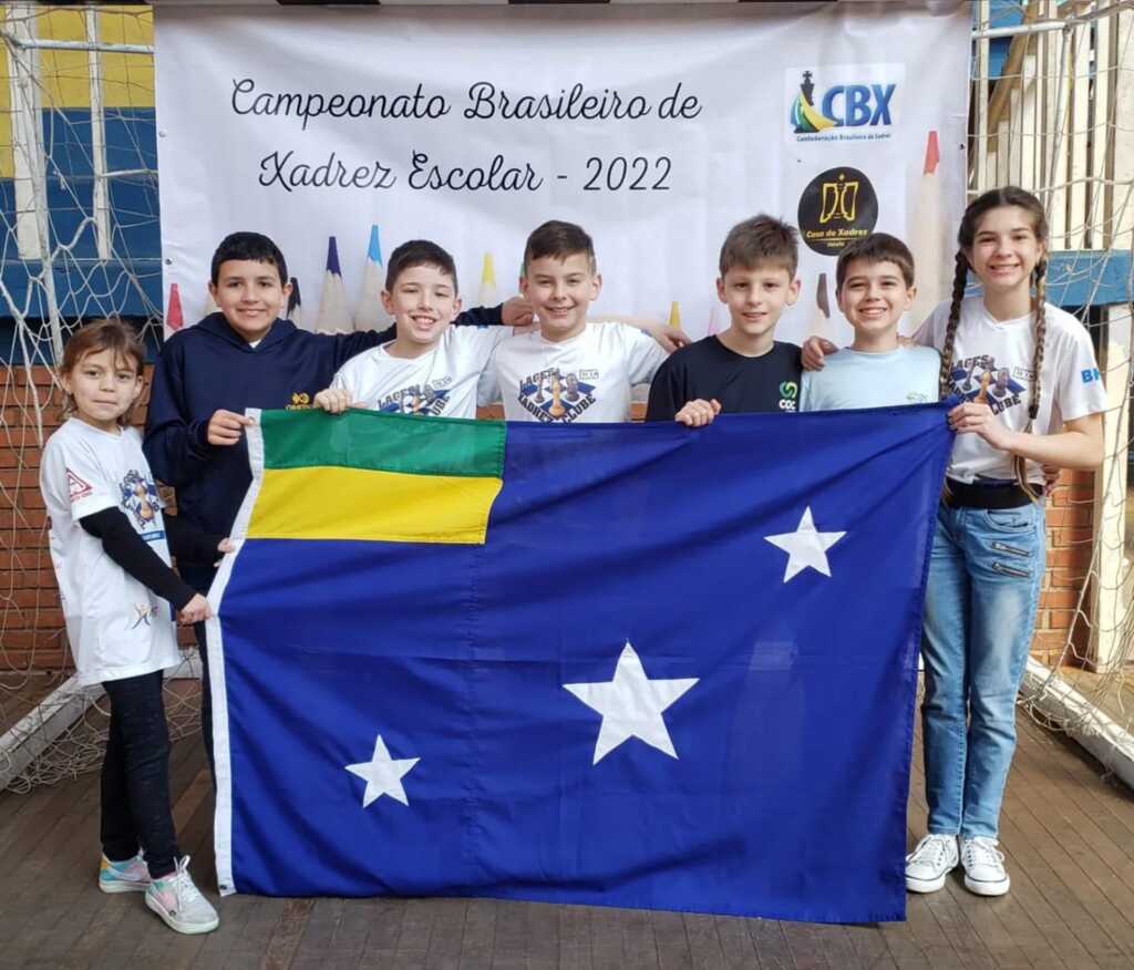 Xadrez lageano conquista quatro prêmios no Brasileiro Escolar 2022