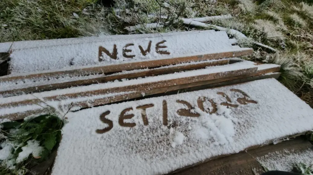 Mycchel Legnaghi - Previsão do Tempo: SC registra neve no segundo dia da primavera