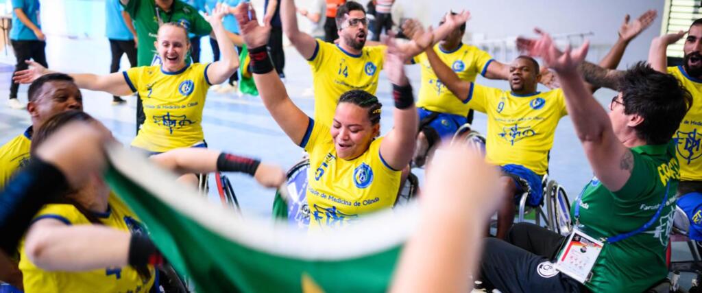 Brasil conquista primeiro Mundial de Handebol de Cadeira de Rodas