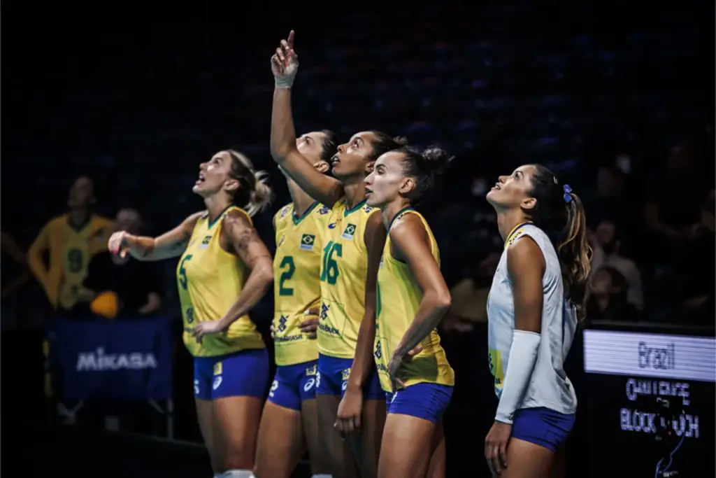  - Seleção brasileira busca a segunda vitória no Mundial — Foto: Divulgação/FIVB