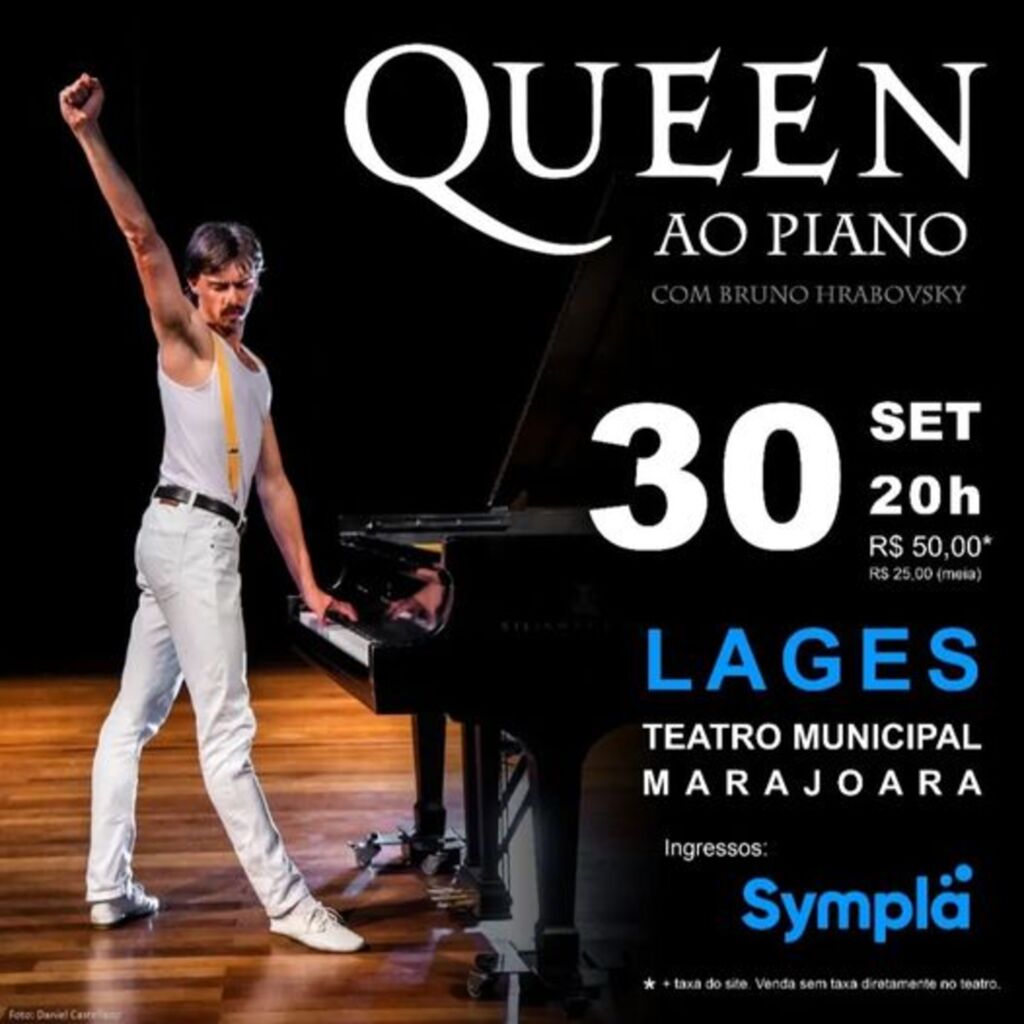 Teatro Municipal Marajoara com tributo ao piano para a banda Queen