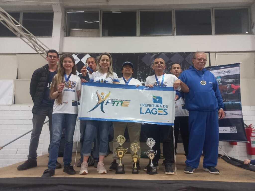 Xadrez lageano disputa Circuito Catarinense de Xadrez em Orleans