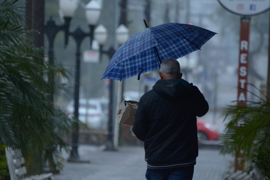 Chuva na região