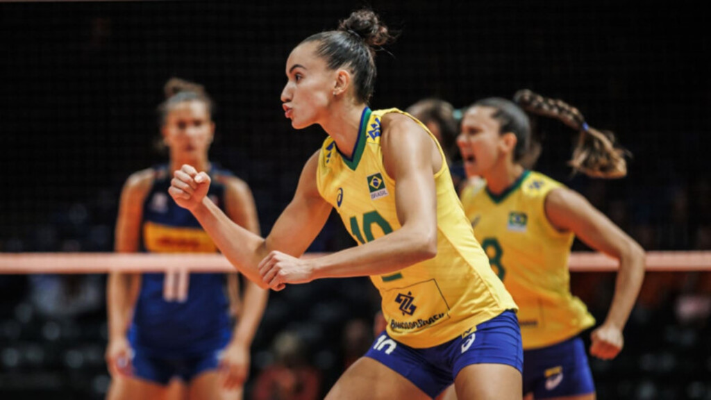 Brasil vence Itália no Mundial de Vôlei Feminino