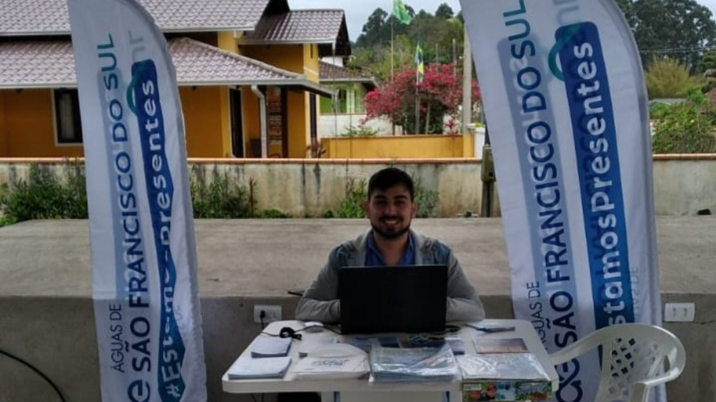 Águas de São Francisco do Sul participa do programa Prefeitura nas Comunidades, no Distrito do Saí