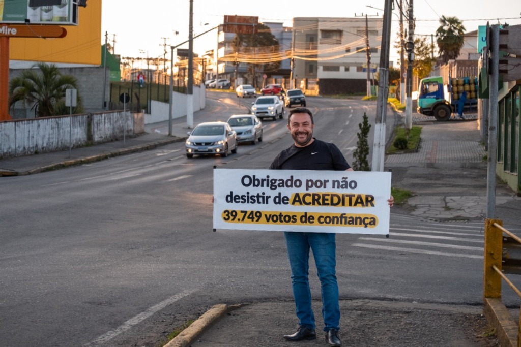 Marcius Machado, novo fôlego após quase 40 mil votos