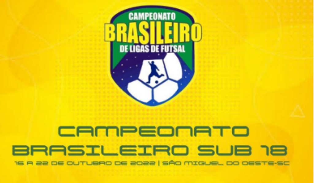 São Miguel do Oeste sedia Campeonato Brasileiro de Futsal Masculino Sub-18