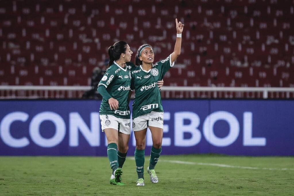 (Foto Divulgação/Conmebol) - Palmeiras chega na semifinal da Libertadores Feminina