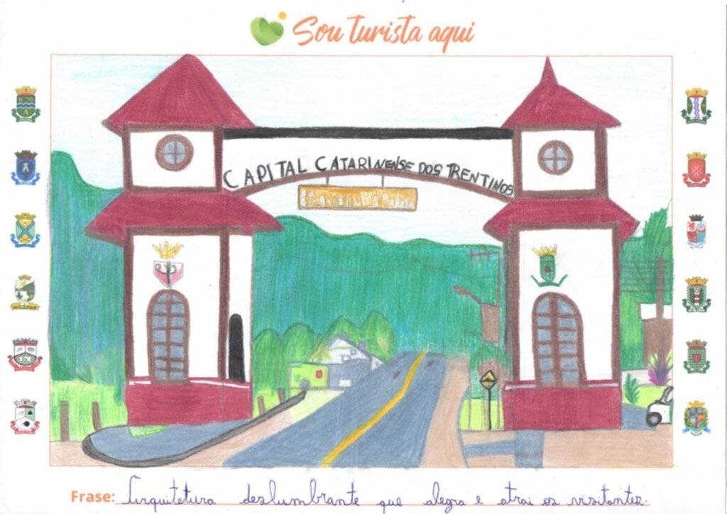 Conheça os três desenhos selecionados para etapa regional do concurso 'Traços do Meu Vale'