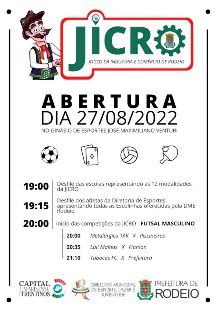 JOGOS DA INDÚSTRIA E COMÉRCIO DE RODEIO