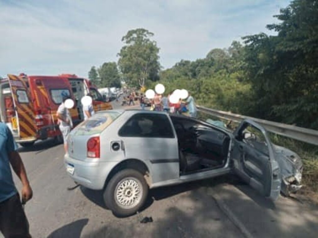 Grave acidente é registrado na BR-470, em Pouso Redondo