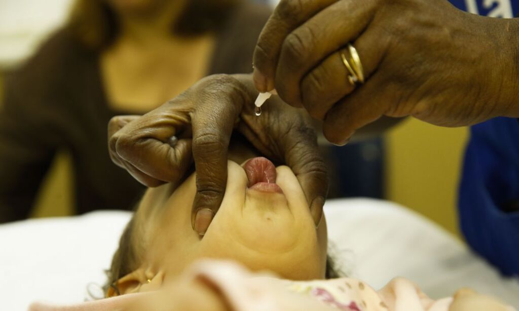 Foto: Tomaz Sil - ABR - Imunização contra a pólio também ocorre