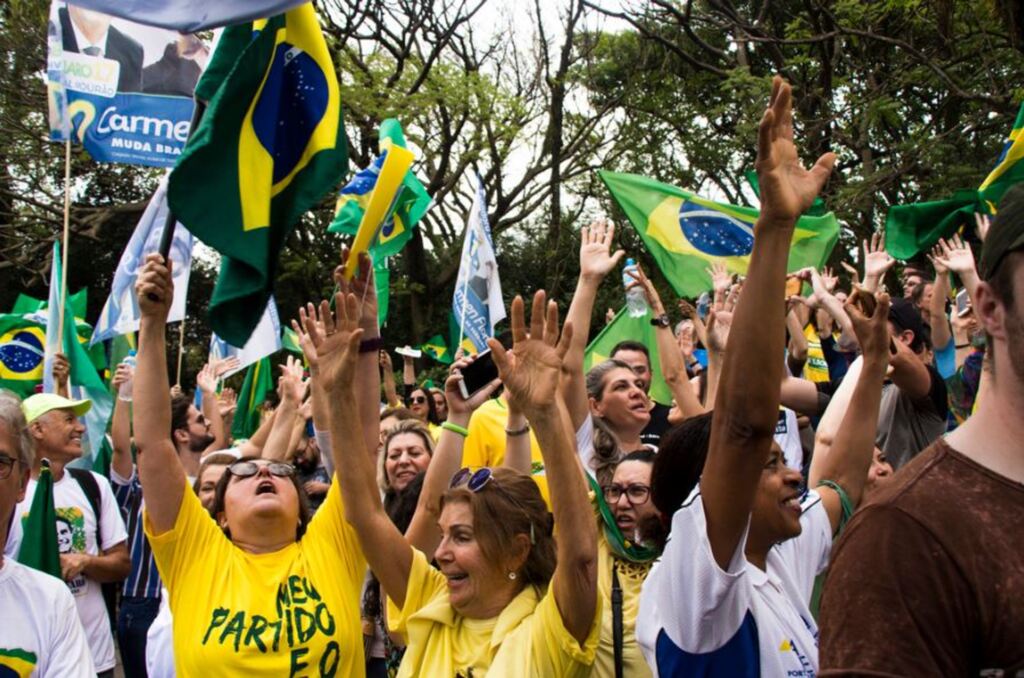 Confusão é registrada durante manifestação em Nova Brasília