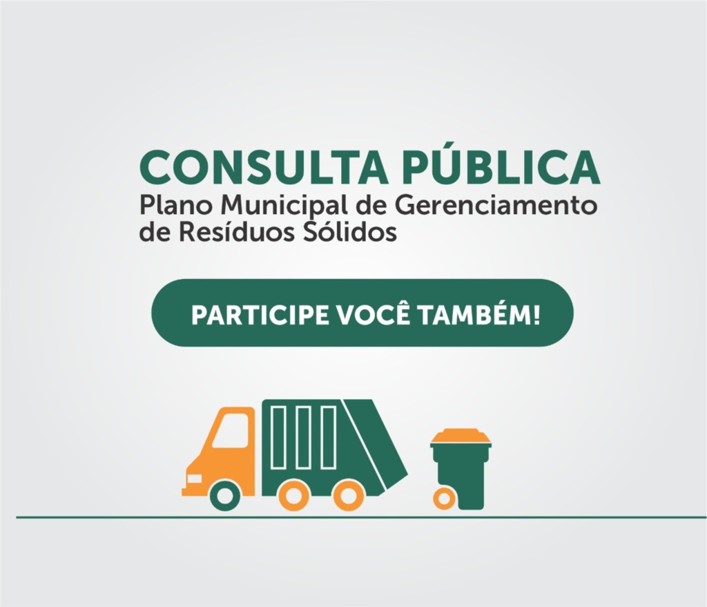 Prefeitura realiza consulta pública sobre Plano de Gerenciamento de Resíduos Sólidos
