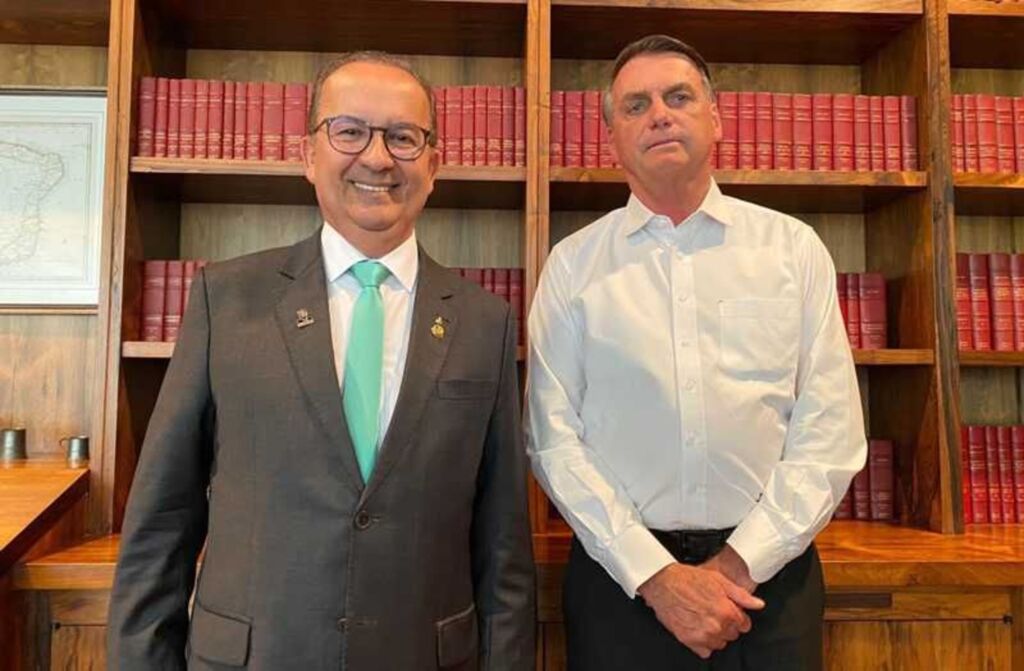 Jorginho Mello se encontra com Bolsonaro em Brasília nesta quinta-feira