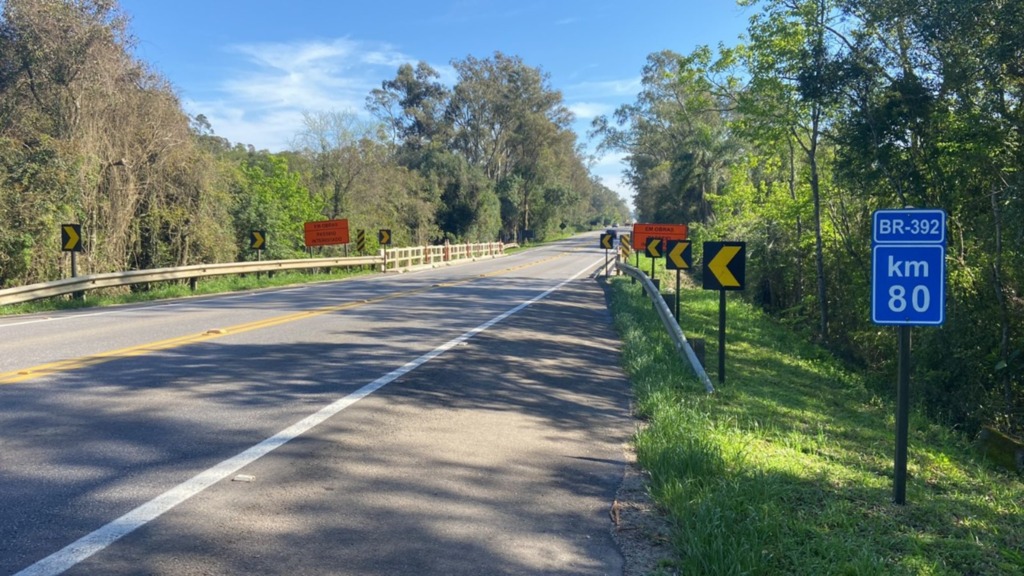 Ecosul irá alargar passeio de pontes na BR-392