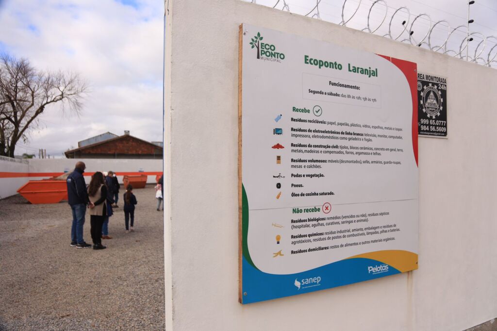 Laranjal recebe Ecoponto totalmente revitalizado
