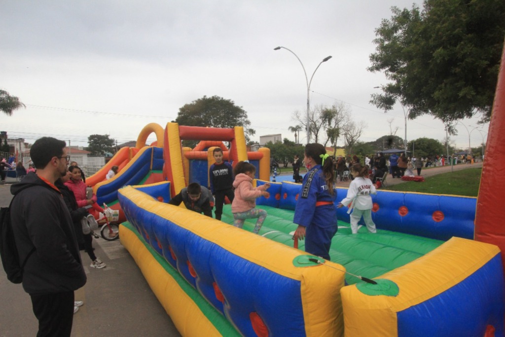 Ruas de Lazer é espaço para toda família curtir