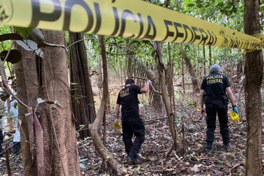PF encontra no Amazonas pertences pessoais de jornalista e indigenista
