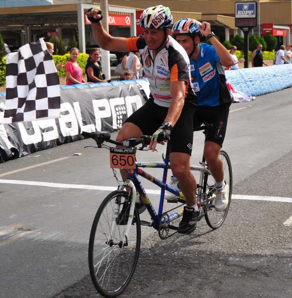 Walmor Giovanella Atleta Orgulho de Taió vence o 10º Desafio de Ciclismo