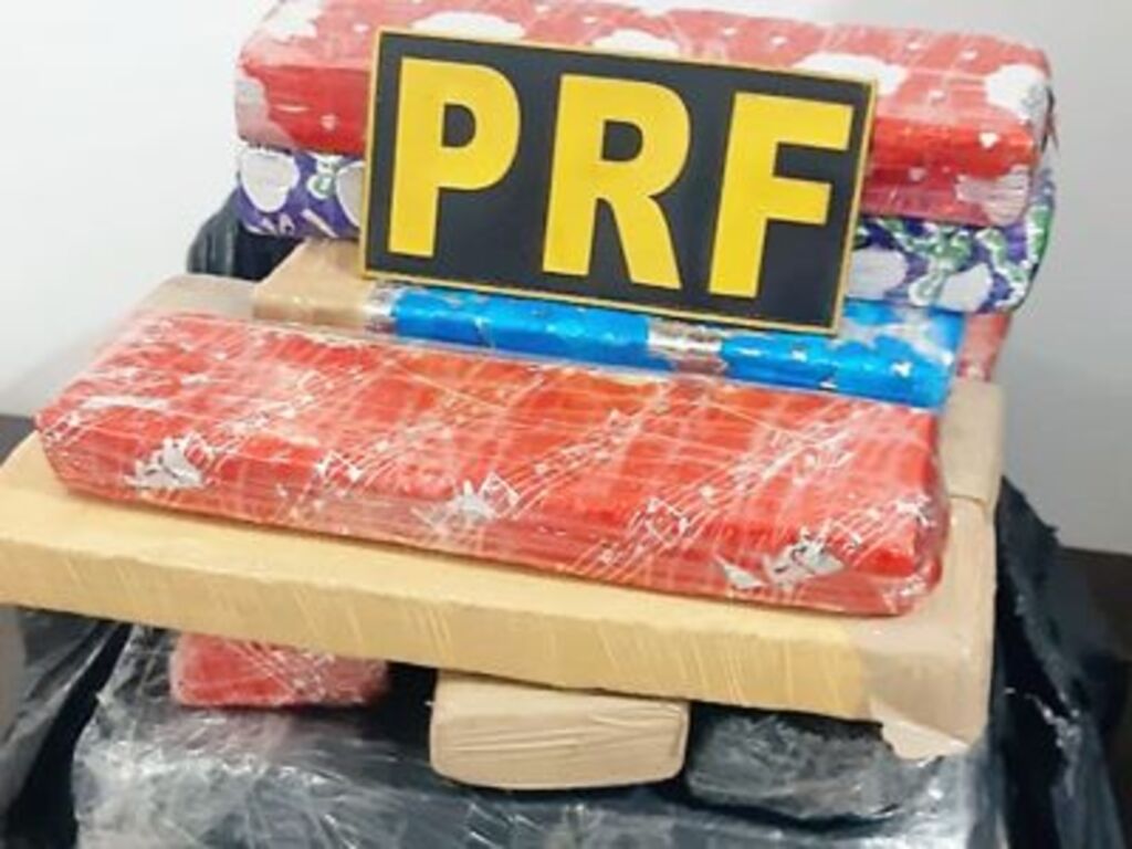 PRF apreende 20 kg de maconha na BR-101, em Paulo Lopes