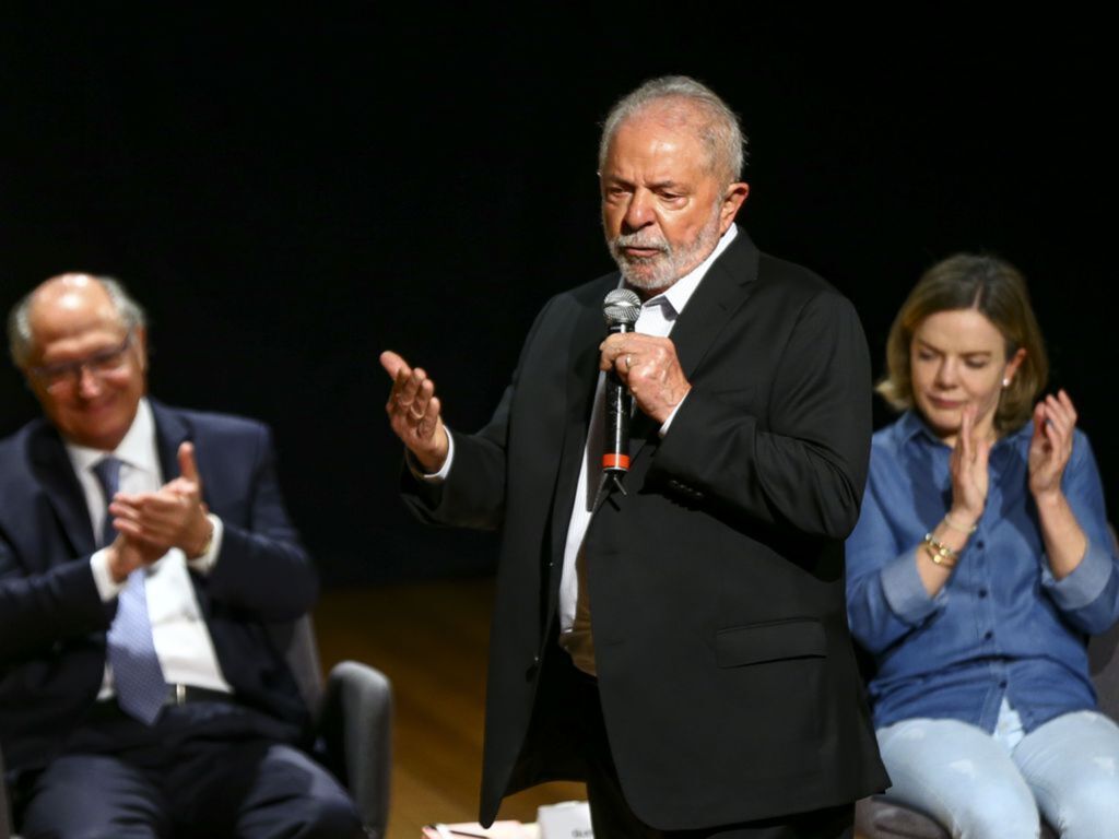 Foto: Marcelo Camargo/Agência Brasil - Lula discursou no Centro Cultural Banco do Brasil, em Brasília, onde acontece a transição