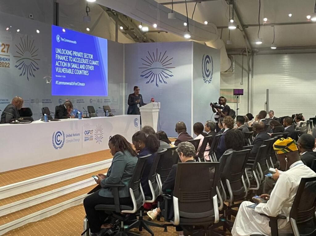 Representantes do Estado acompanham as discussões sobre as mudanças climáticas na COP27