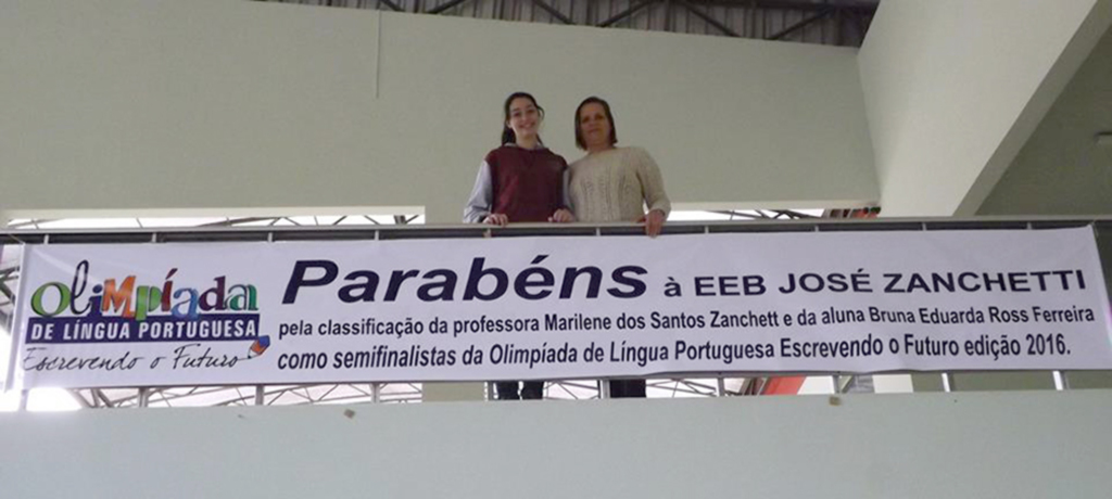 Duas alunas catarinenses são finalistas na  5ª Olimpíada de Língua Portuguesa