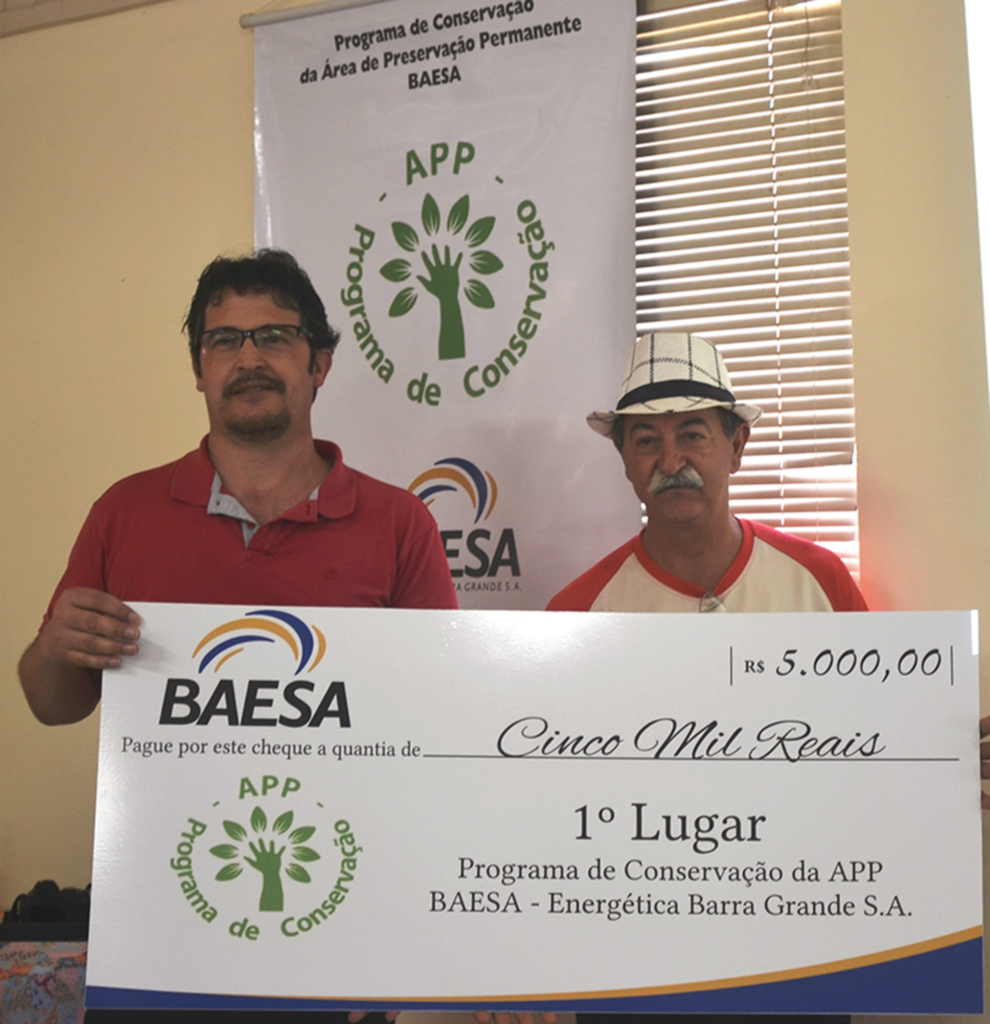 BAESA e ENERCAN premiam agricultores que protegem o meio ambiente