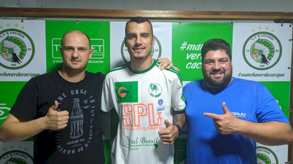 Douglas dos Santos é a nova contratação do Cacique para a disputa da Liga Riosulense