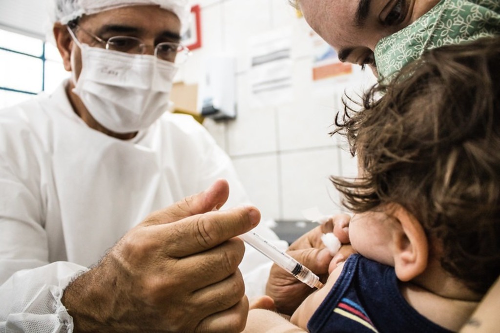 Foto: Michel Corvello - Ascom - Município segue reforçando a importância de manter a vacinação em dia