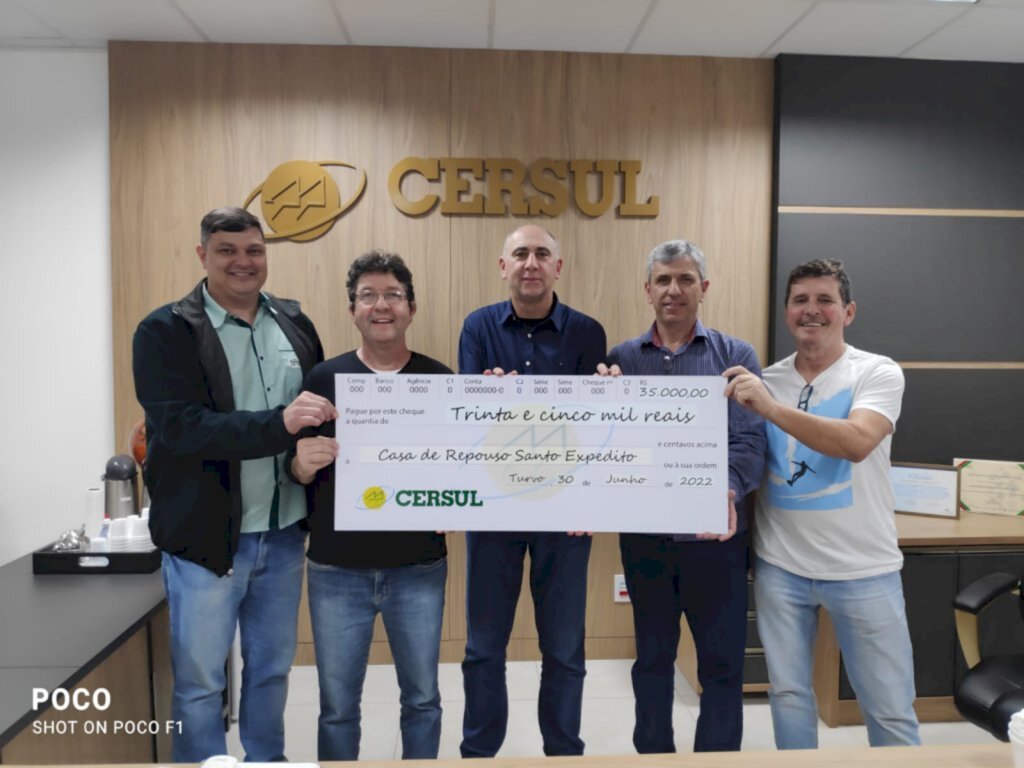 Casa de Repouso recebe recursos da CERSUL