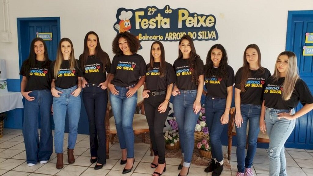 Nove candidatas concorrerão ao título de Rainha da Festa do Peixe