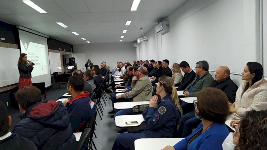 2° WORKSHOP DO PLANO DE DESENVOLVIMENTO DE ARARANGUÁ RECEBEU GRANDE REPRESENTAÇÃO EMPRESARIAL